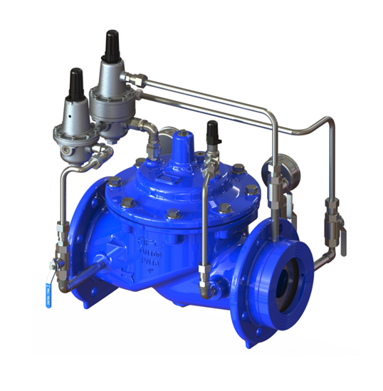 A204 Pressure Reducing with Flow Control Valve