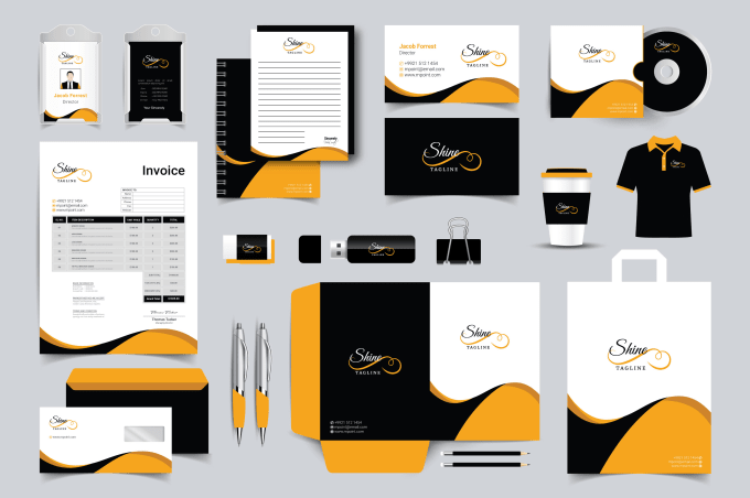 do outstanding business card letterhead and full stationary