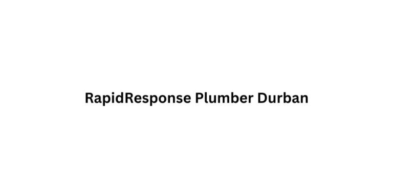 RapidResponse Plumber Durban 768x384